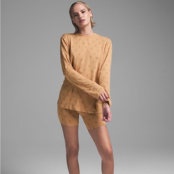 SKIMS Tan Pajama Set